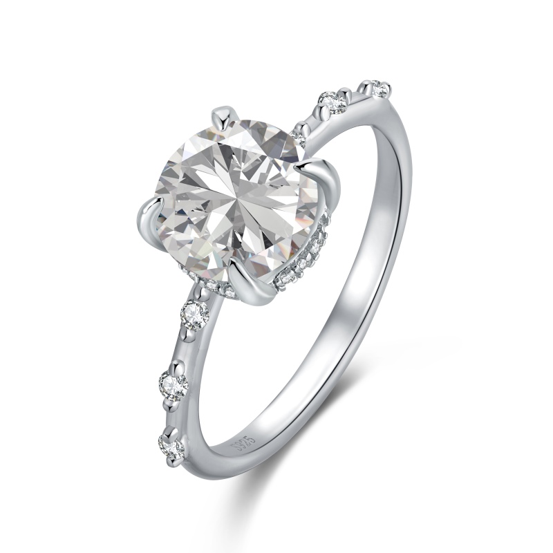 925 Sterling Silver Cubic Zirconia Ring - Image 2