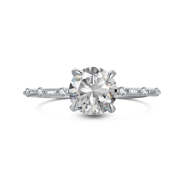 925 Sterling Silver Cubic Zirconia Ring - Image 4