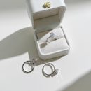 925 Sterling Silver 8A Cubic Zirconia Oval Cut Ring