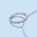 925 Sterling Silver 5A Cubic Zirconia Ring