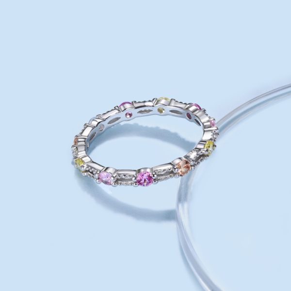 925 Sterling Silver 5A Cubic Zirconia Ring