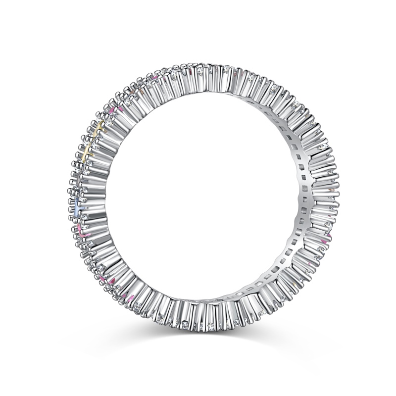 925 Sterling Silver Cubic Zirconia Ring - Image 2