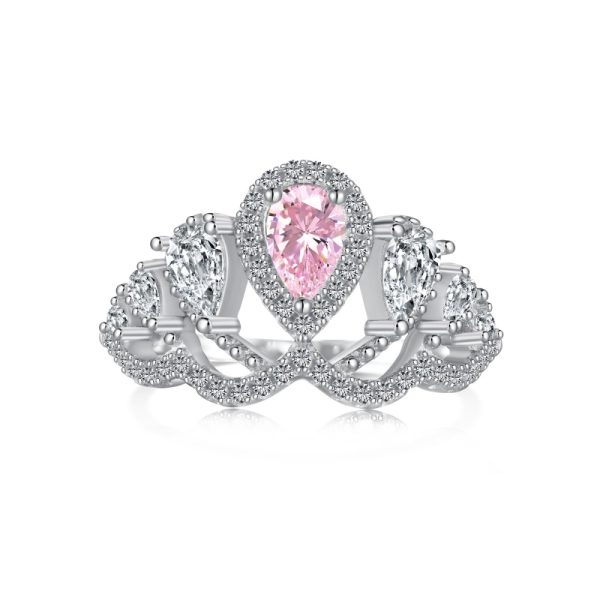 925 Sterling Silver 5A Cubic Zirconia Ring