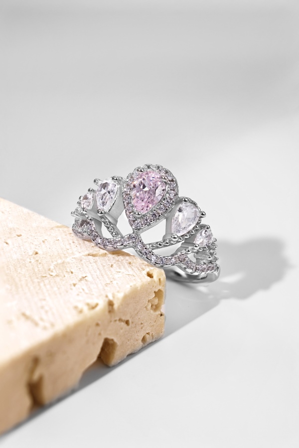 925 Sterling Silver 5A Cubic Zirconia Ring - Image 5