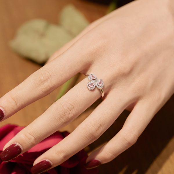 925 Sterling Silver White Cubic Zirconia Ring