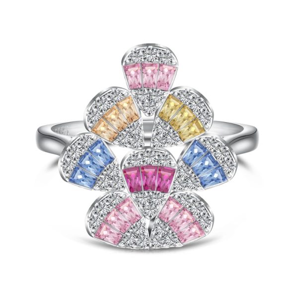 925 Sterling Silver 5A Cubic Zirconia Ring