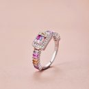 925 Sterling Silver Cubic Zirconia Ring