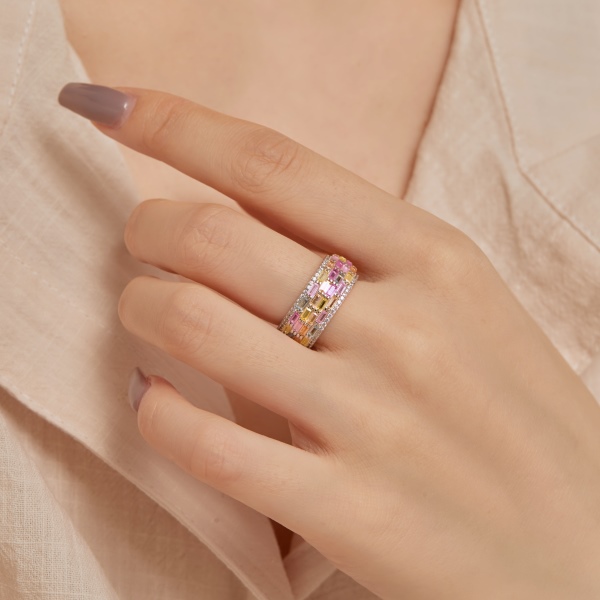 925 Sterling Silver Cubic Zirconia Ring - Image 4
