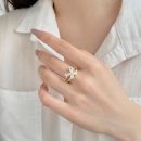 925 Sterling Silver 18K Gold Plated Ring