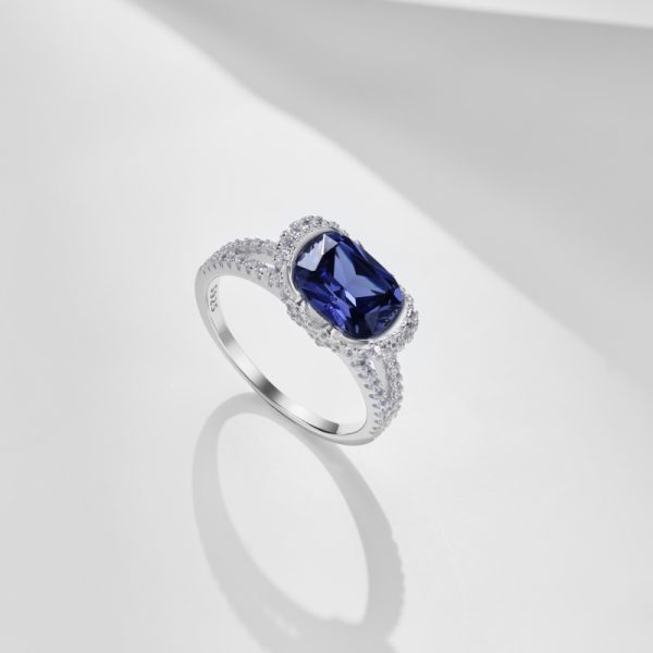 925 Sterling Silver 5A Cubic Zirconia Ring