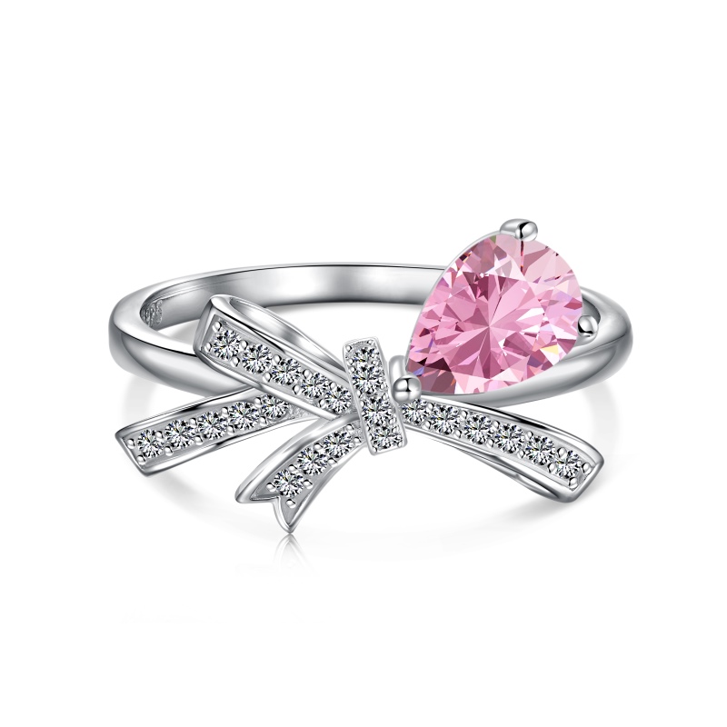 925 Sterling Silver Cubic Zirconia Ring - Image 3