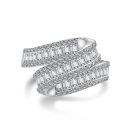 925 Sterling Silver Cubic Zirconia Ring