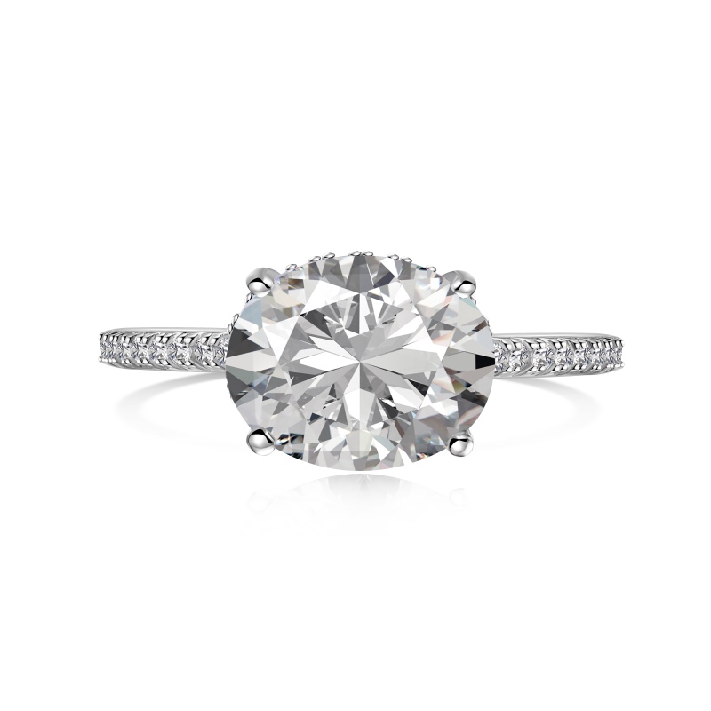 925 Sterling Silver Cubic Zirconia Ring - Image 3