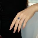 925 Sterling Silver Cubic Zirconia Ring
