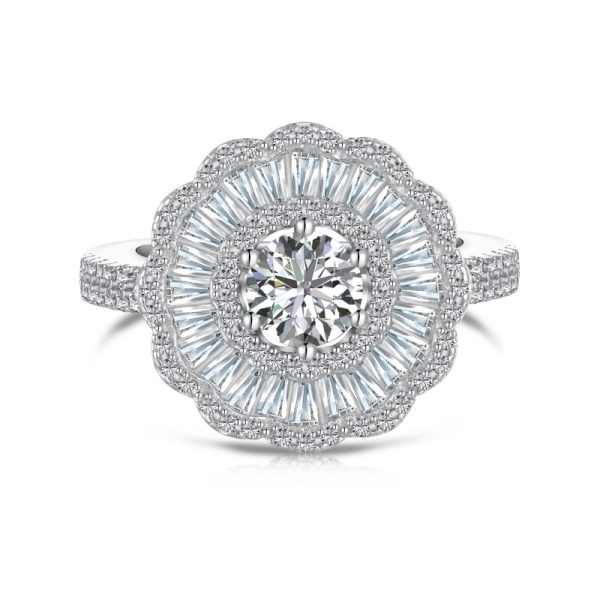 925 Sterling Silver Cubic Zirconia Ring