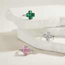925 Sterling Silver Cubic Zirconia Heart Ring