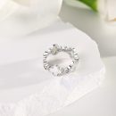 925 Sterling Silver White Cubic Zirconia Ring