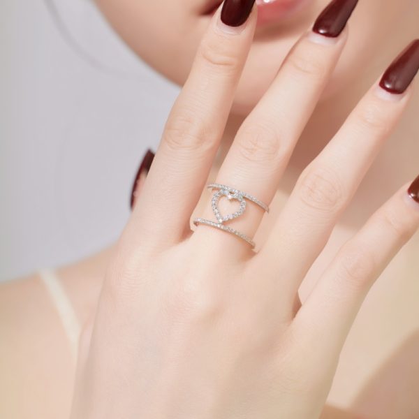 925 Sterling Silver Cubic Zirconia Ring
