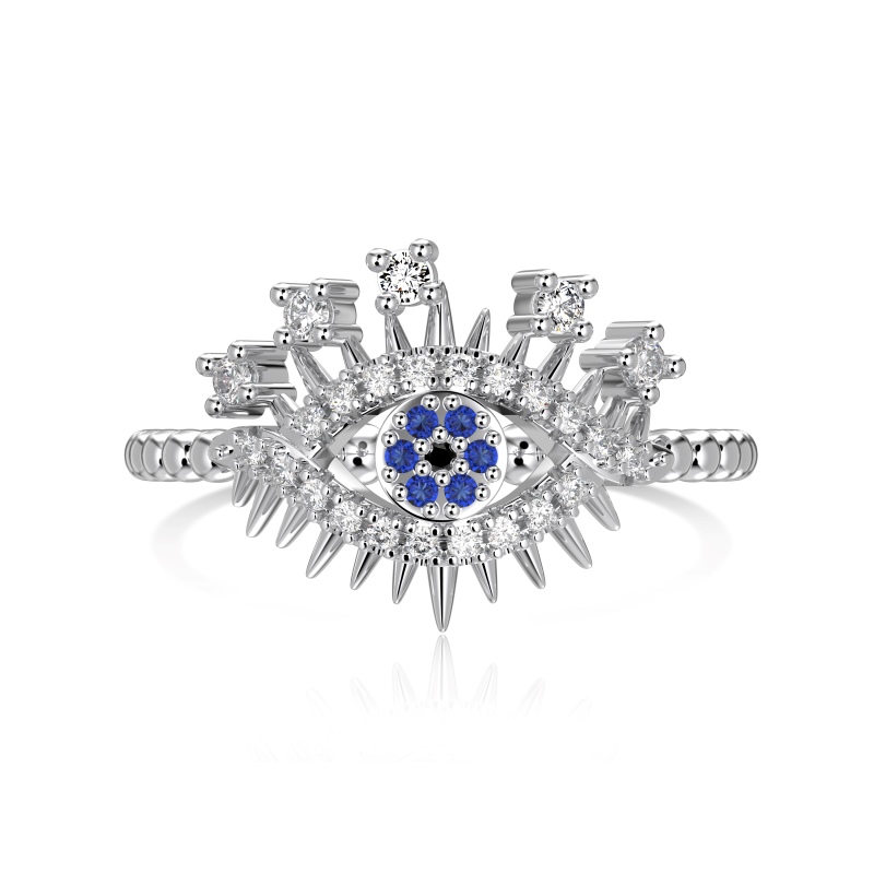 925 Sterling Silver Cubic Zirconia Ring