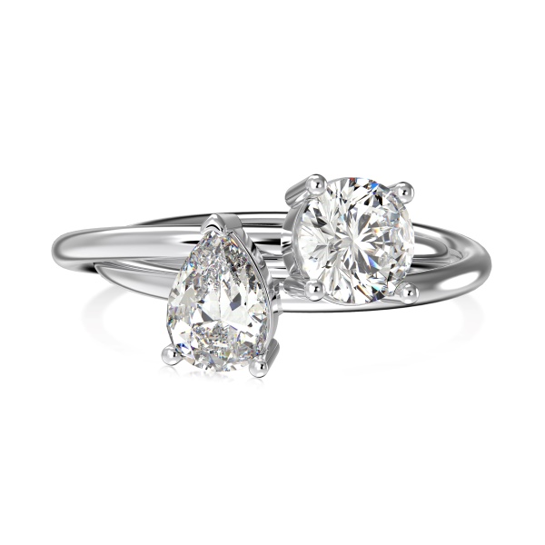 925 Sterling Silver Cubic Zirconia Ring - Image 4