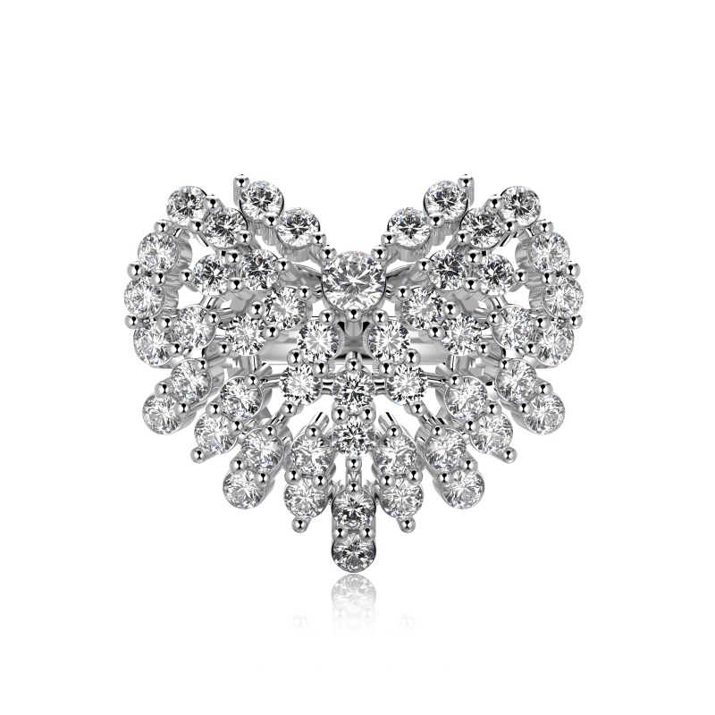925 Sterling Silver Cubic Zirconia Ring - Image 3