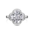 925 Sterling Silver Cubic Zirconia Ring