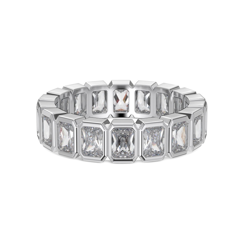 925 Sterling Silver Cubic Zirconia Ring - Image 3