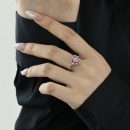 925 Sterling Silver Heart Cut Ring