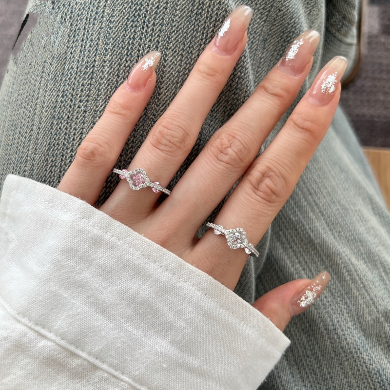 925 Sterling Silver White Cubic Zirconia Ring - Image 2