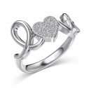 925 Sterling Silver Cubic Zirconia Ring