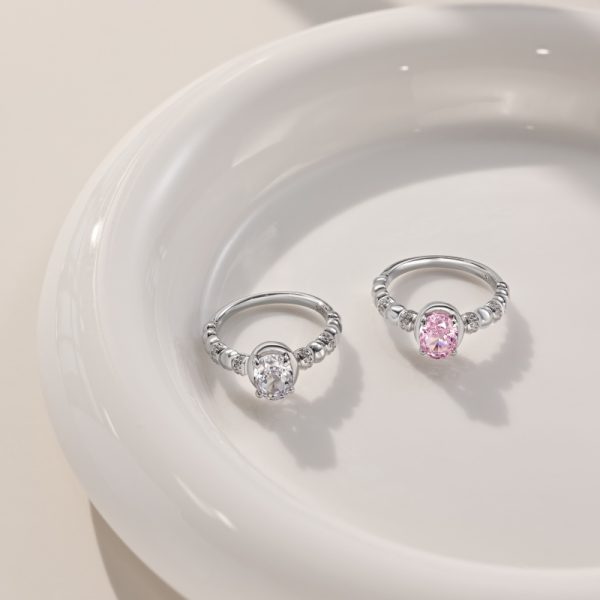 925 Sterling Silver 5A Cubic Zirconia Ring