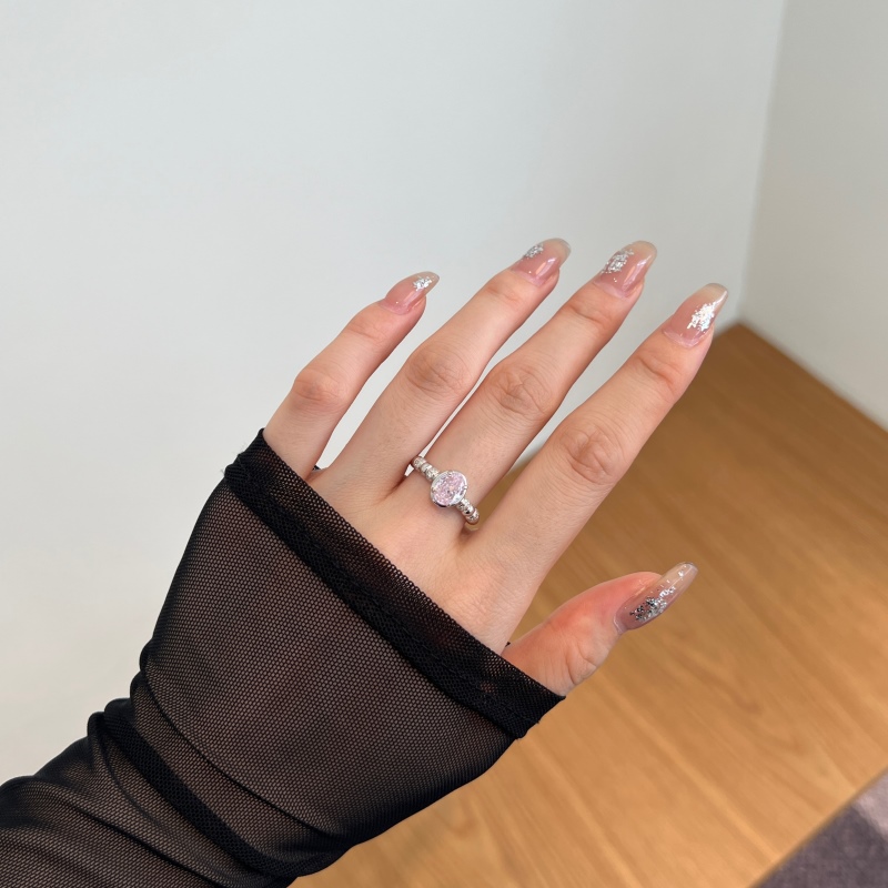 925 Sterling Silver 5A Cubic Zirconia Ring - Image 3