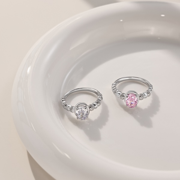 925 Sterling Silver 5A Cubic Zirconia Ring - Image 4