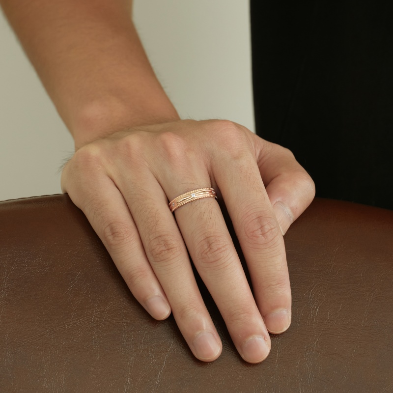 925 Sterling Silver White Cubic Zirconia Ring - Image 3