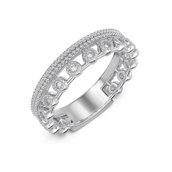 925 Sterling Silver 5A Cubic Zirconia Ring - Image 4