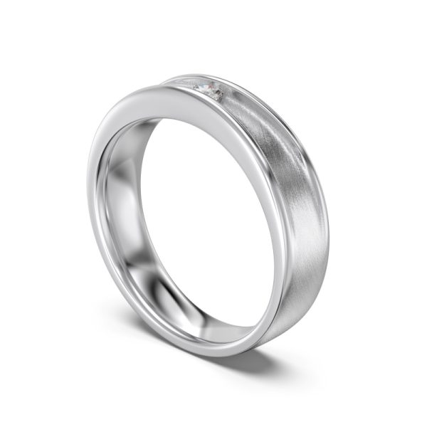 925 Sterling Silver White Cubic Zirconia Ring