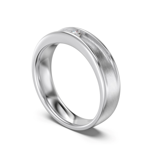 925 Sterling Silver White Cubic Zirconia Ring - Image 4