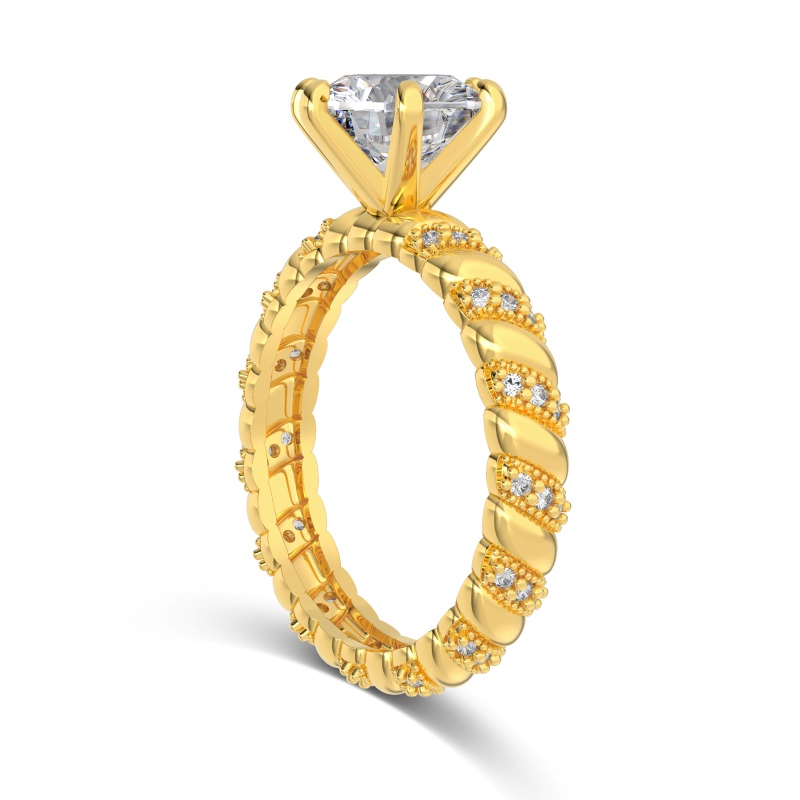 925 Sterling Silver Cubic Zirconia Ring - Image 2