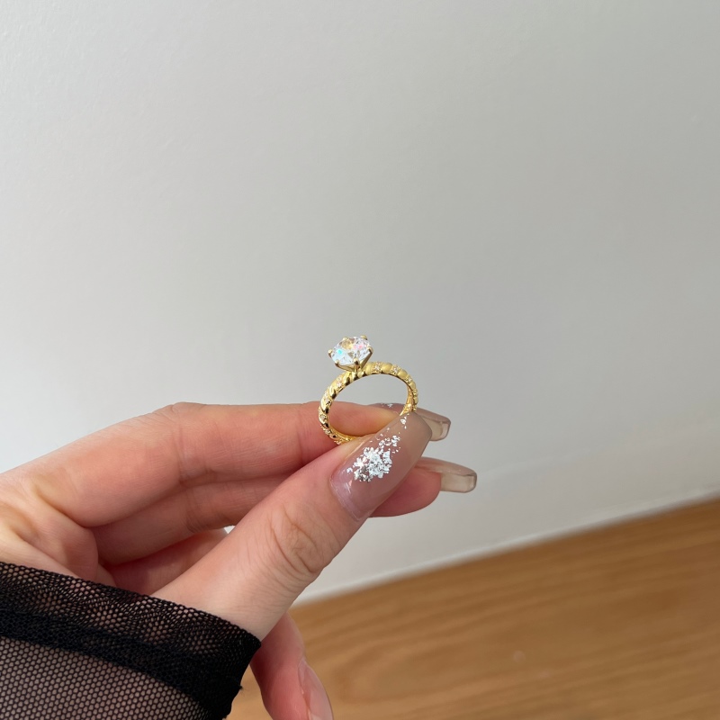 925 Sterling Silver Cubic Zirconia Ring - Image 3