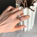 925 Sterling Silver Cubic Zirconia Heart Ring