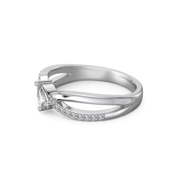 925 Sterling Silver 5A Cubic Zirconia Ring