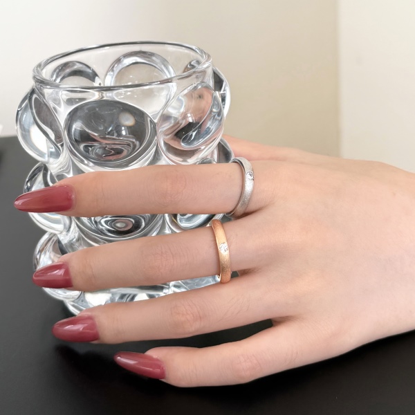 925 Sterling Silver Cubic Zirconia Ring - Image 4