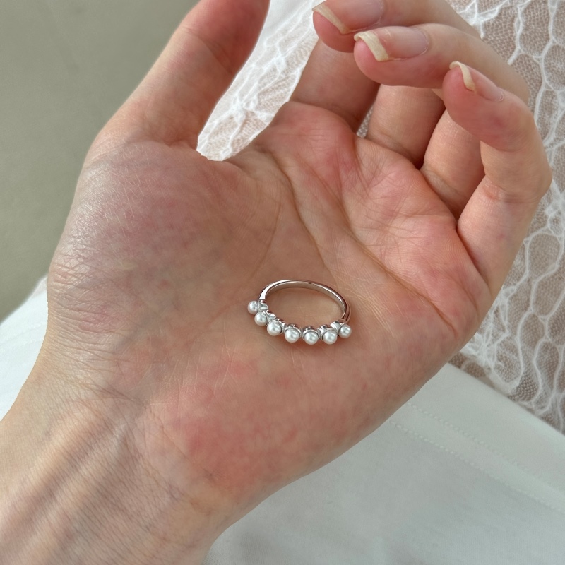 925 Sterling Silver Cubic Zirconia Ring - Image 2