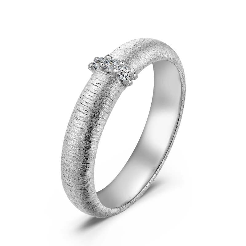 925 Sterling Silver Cubic Zirconia Ring