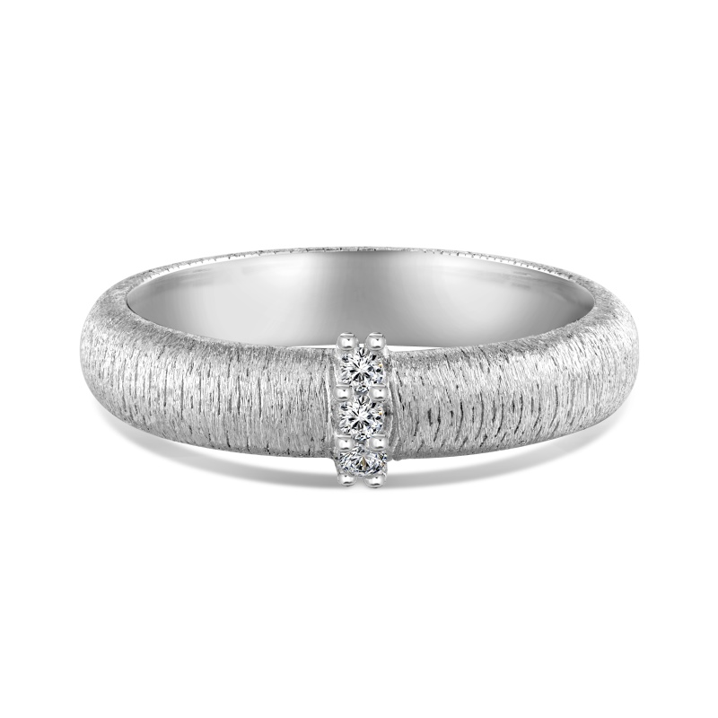 925 Sterling Silver Cubic Zirconia Ring - Image 2