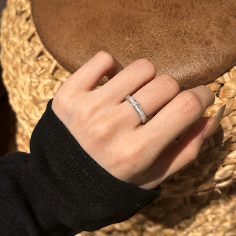 925 Sterling Silver Cubic Zirconia Ring - Image 3