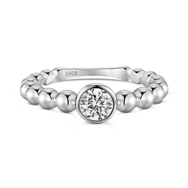 925 Sterling Silver Cubic Zirconia Ring