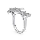 925 Sterling Silver Cubic Zirconia Ring