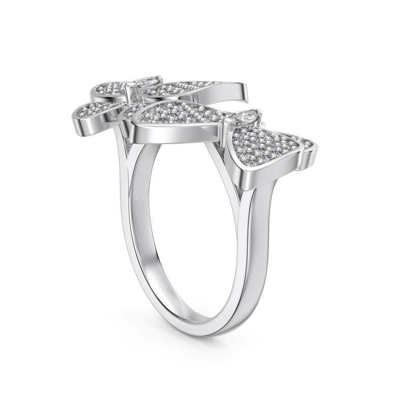 925 Sterling Silver Cubic Zirconia Ring