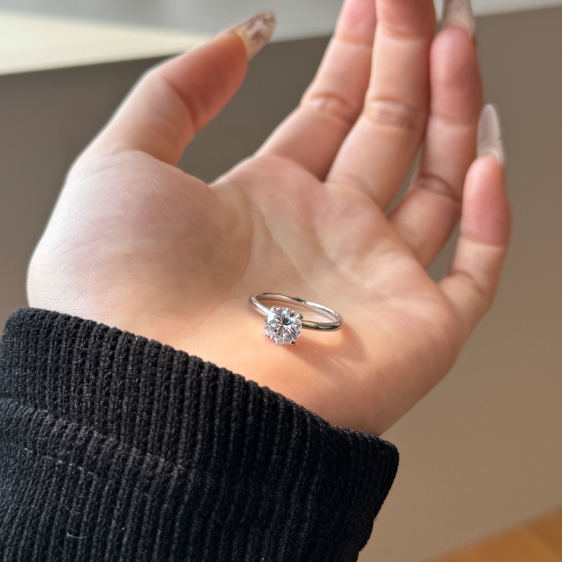 925 Sterling Silver Cubic Zirconia Ring